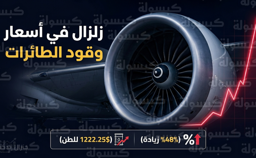 أسعار وقود الطائرات في أوروبا تقفز بنسبة 48% لتصل إلى 1222 دولاراً للطن في 48 ساعة
