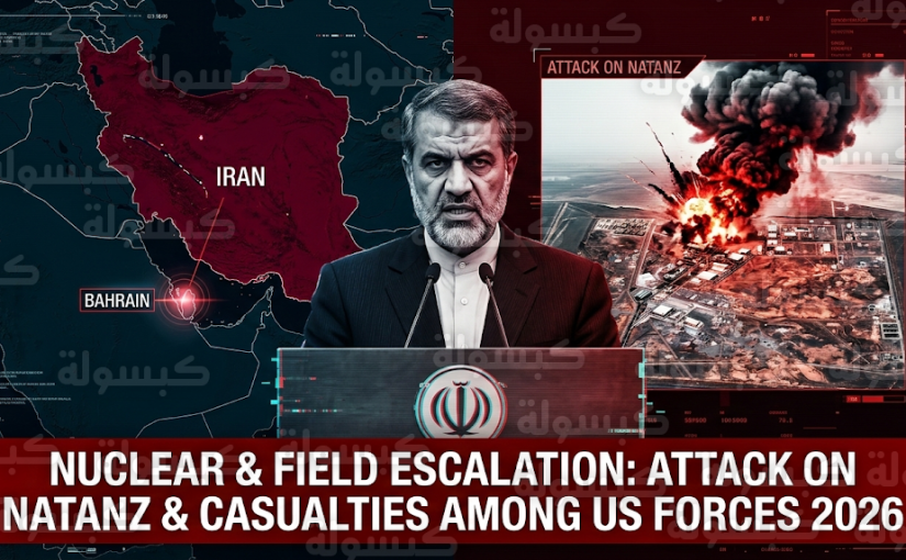 إصابة 18 من القوات الأمريكية بجروح خطيرة في ظل تصعيد عسكري واسع شمل استهداف منشأة نطنز النووية