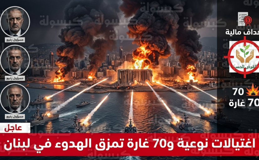 اغتيال مساعد قائد فيلق القدس وقائد سرايا القدس في هجوم إسرائيلي واسع على لبنان