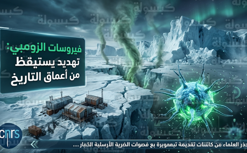 تحذيرات دولية من استيقاظ فيروسات زومبي عمرها 48500 عام بعد ذوبان الجليد في القطب الشمالي